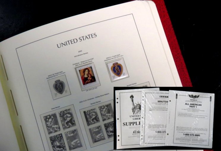 Stamp Albums and Supplements